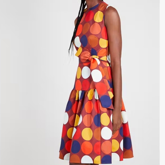 Kate Spade Dot Party Julia Dress Size 00 - Picture 7 of 10